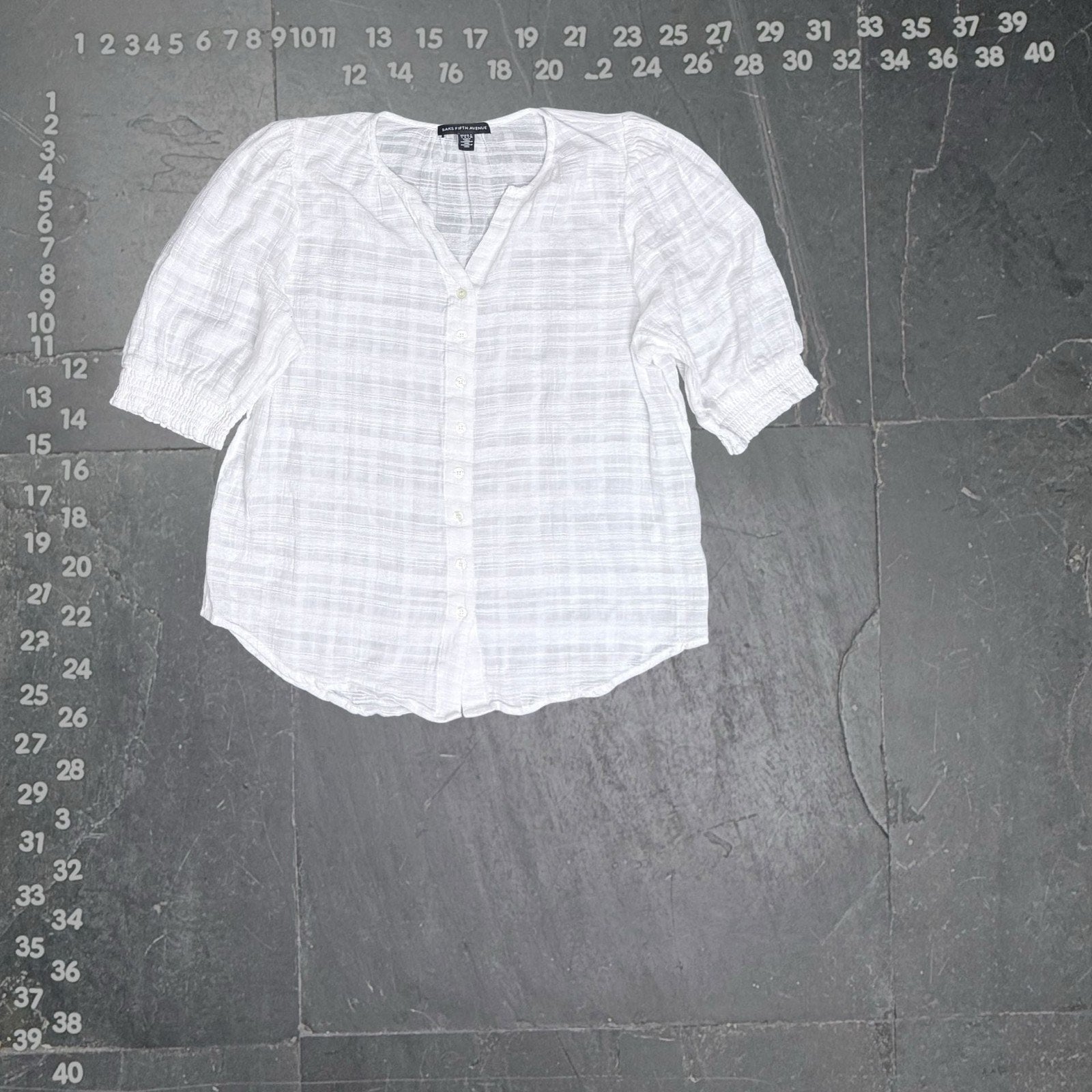 Paneros Clothing Chloe Cotton Ruffle Shirt