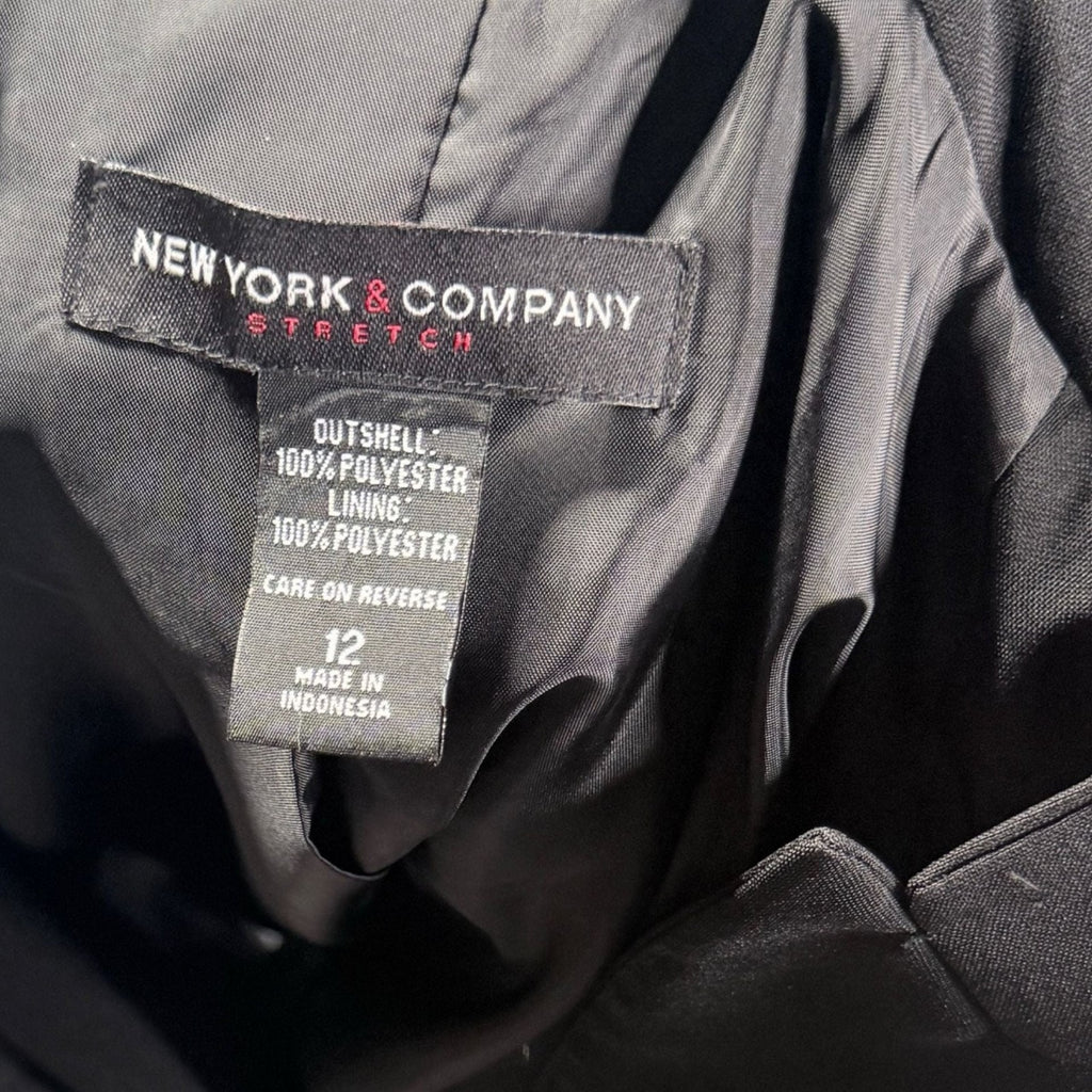 New York & Company Stretch One-Button Blazer Size 12