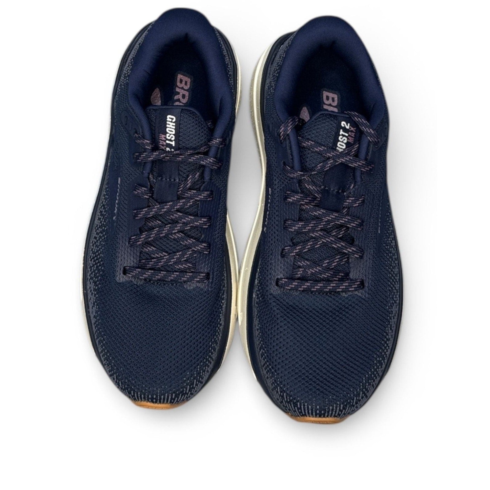 Brooks Ghost Max 2 Women's Running Shoes - Peacoat/Orchid/Coconut Milk