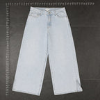 Forever 21 Wide Leg Split Hem Jeans Size 28