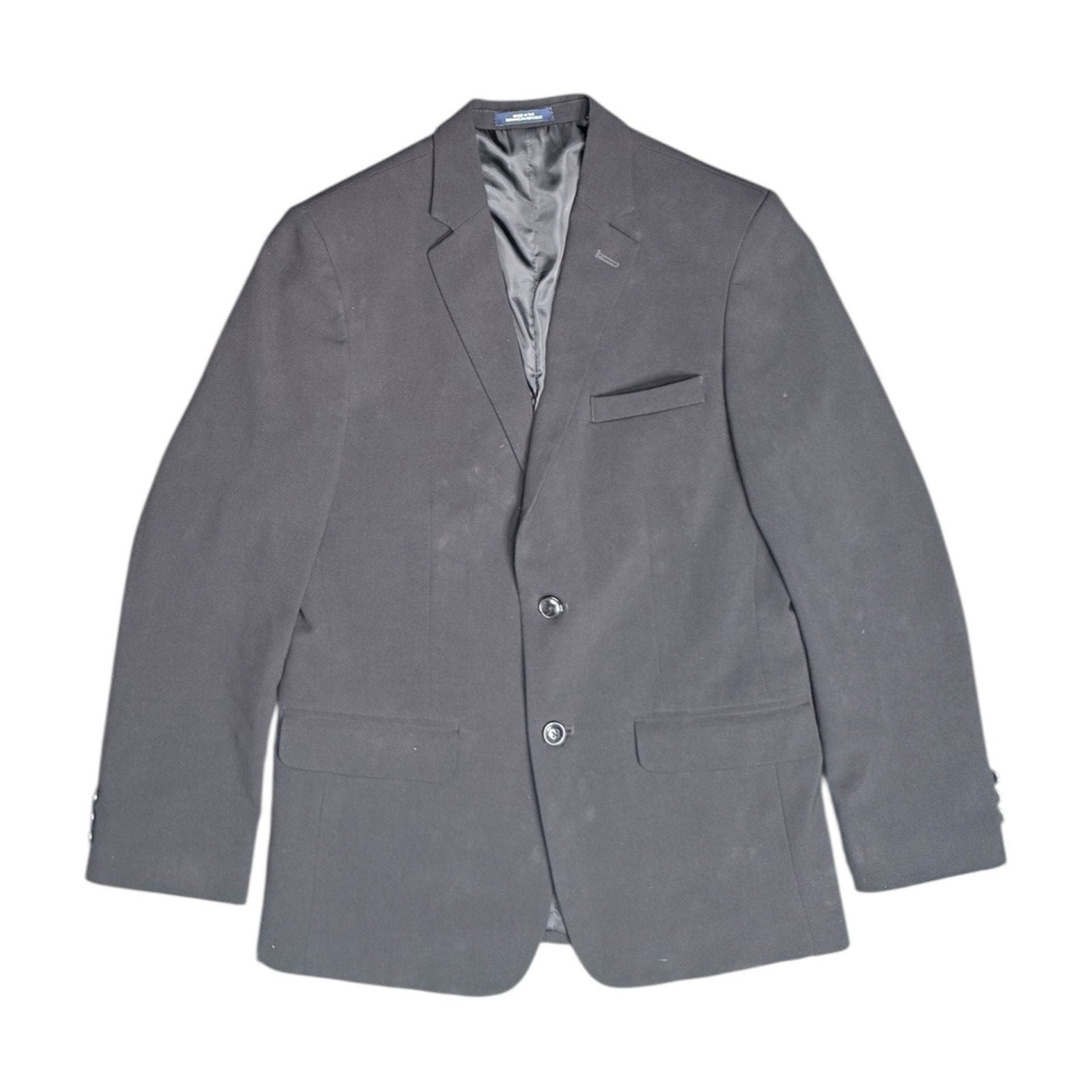 Marc New York By Andrew Marc Men's Modern Fit Two-Button Blazer Jacket Black