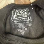 Fresh Laundry Trippin UFO Mushroom Skull Colorblock Graphic
