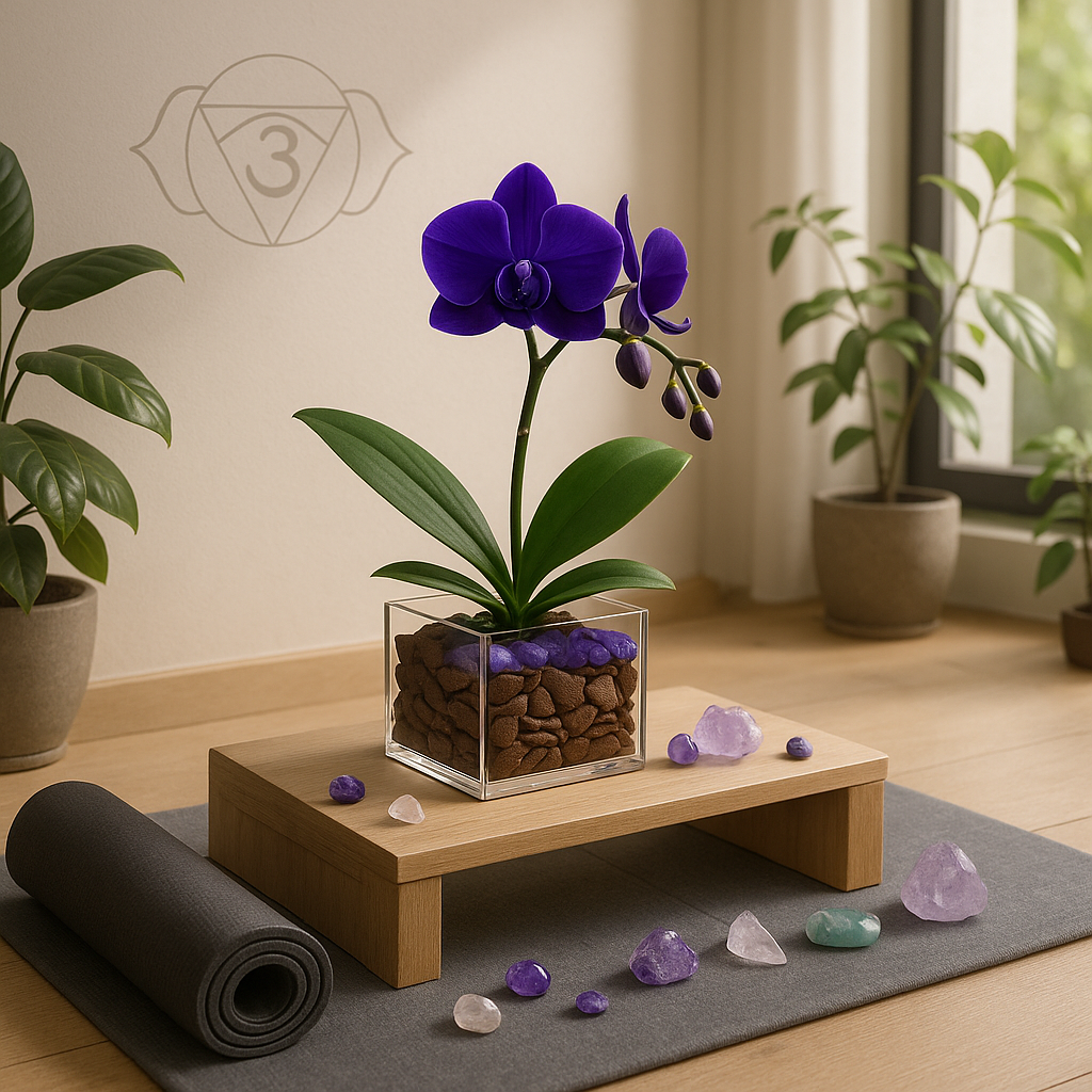 Mystic Vision - Third Eye Chakra Mini Orchid Garden