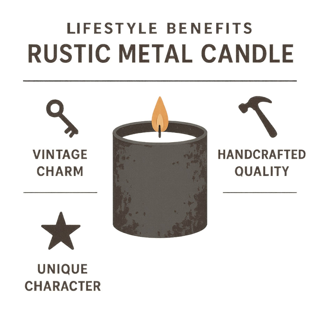 Midnight Cedar — Smoked Cedar + Sandalwood Candle (Dark Metal Round) — 24 oz