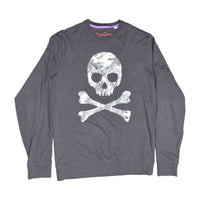 Robert Graham Knockout Camo Skull Graphic Sweatshirt