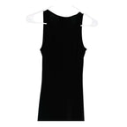 Gigi Parker Black Sleeveless Scoop Neck Midi Dress