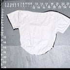 Angel Cult White Square Neck Short Sleeve Corset Crop Top