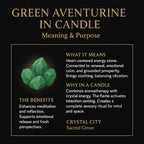 Sacred Grove Luxury Soy Wax Crystal Candle 8 oz