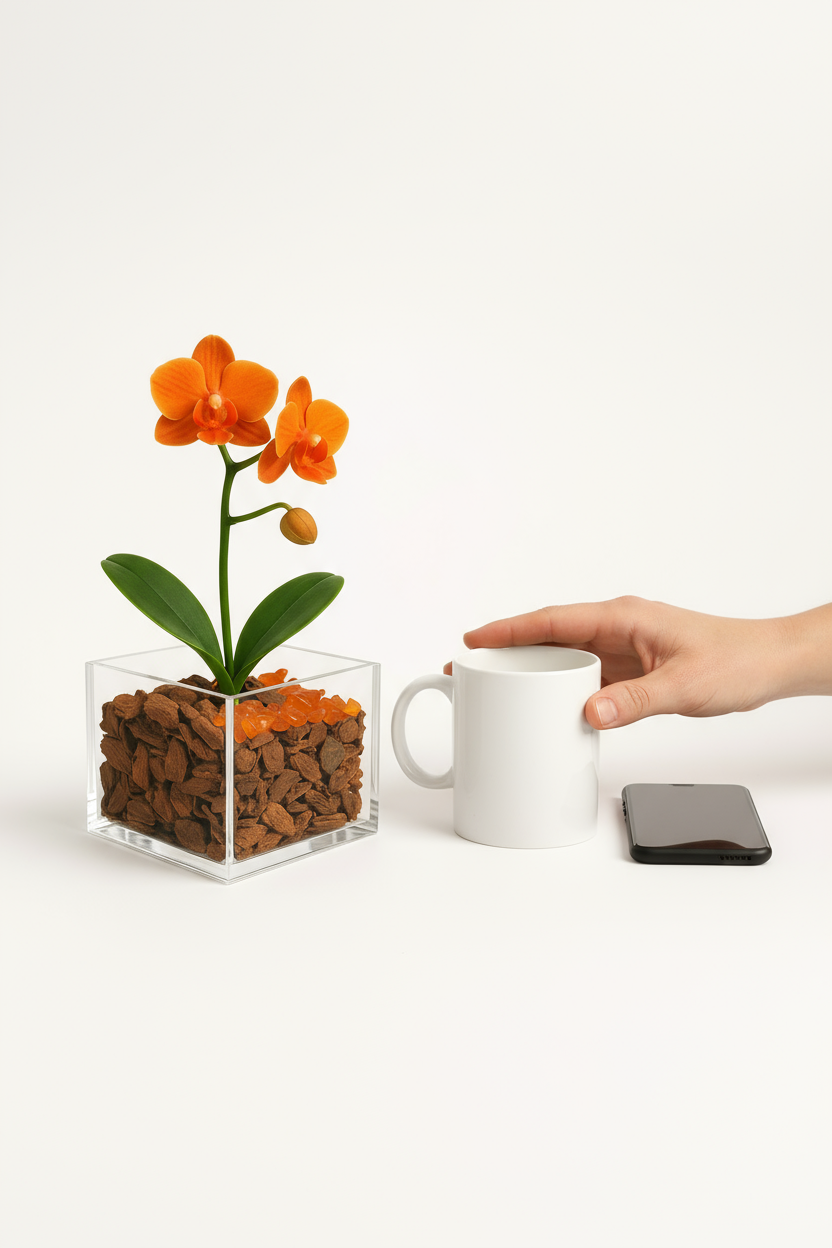 Creative Flow - Sacral Chakra Mini Orchid Garden