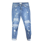 Cello Women's Size 3 Distressed Rip and Repair Mid Rise Skinny Jeans
