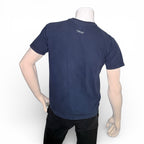 Vintage Versace Jeans Couture Medusa Flame Logo Navy Blue T-Shirt