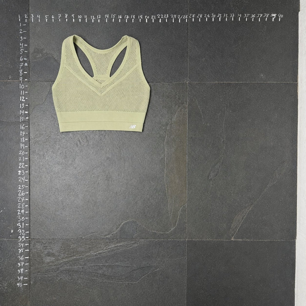 New Balance Seamless Mesh Racerback Sports Bra Size M