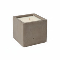 Soft Timber — Warm Vanilla Cedar Candle (Large Stone Block) — 14 oz / 35 oz