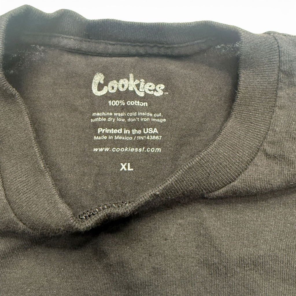 Cookies SF Original Logo Black and Blue T-Shirt