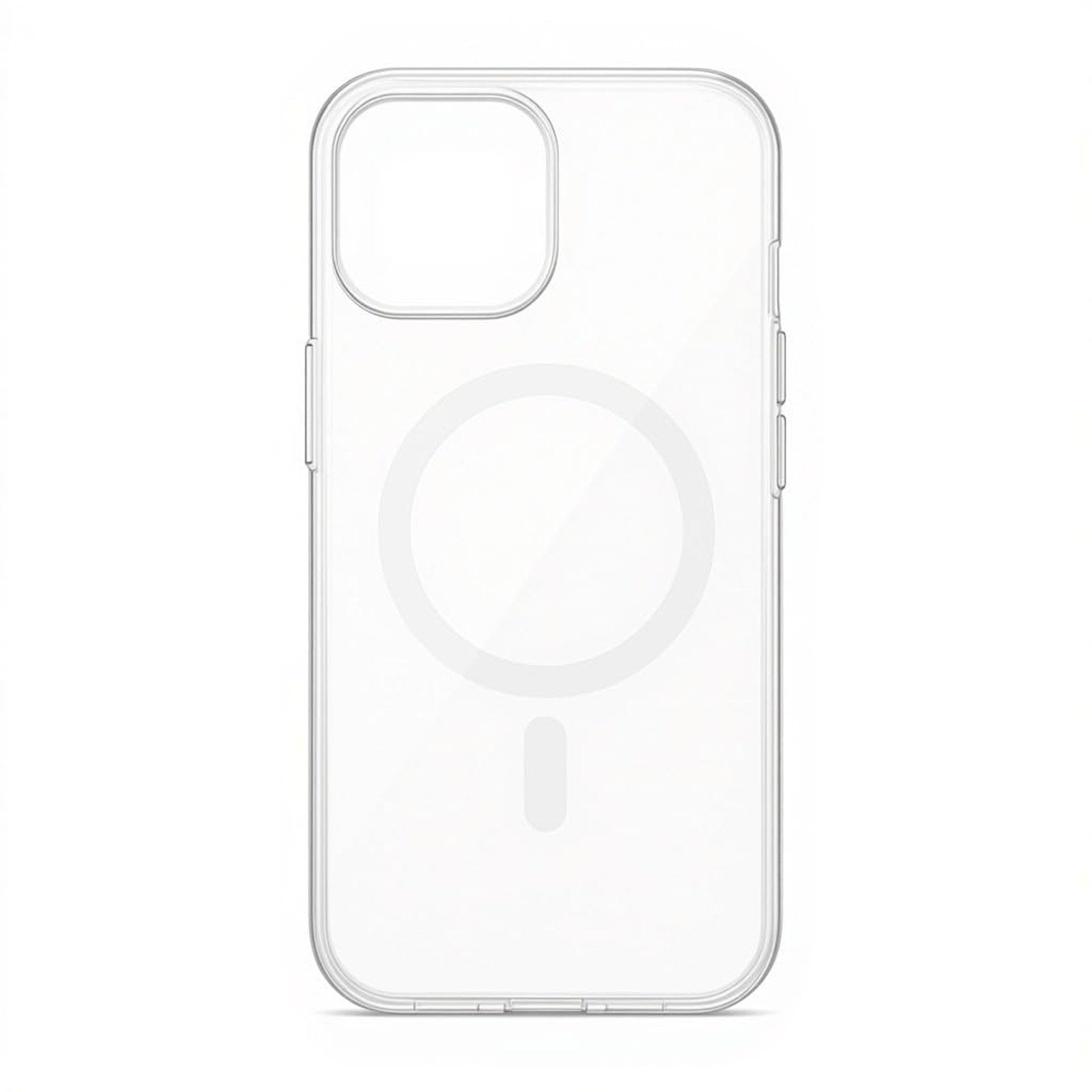 Clear Magnetic iPhone Case  Cover for iPhone 11-16 Pro Max, Wireless Charging Compatible