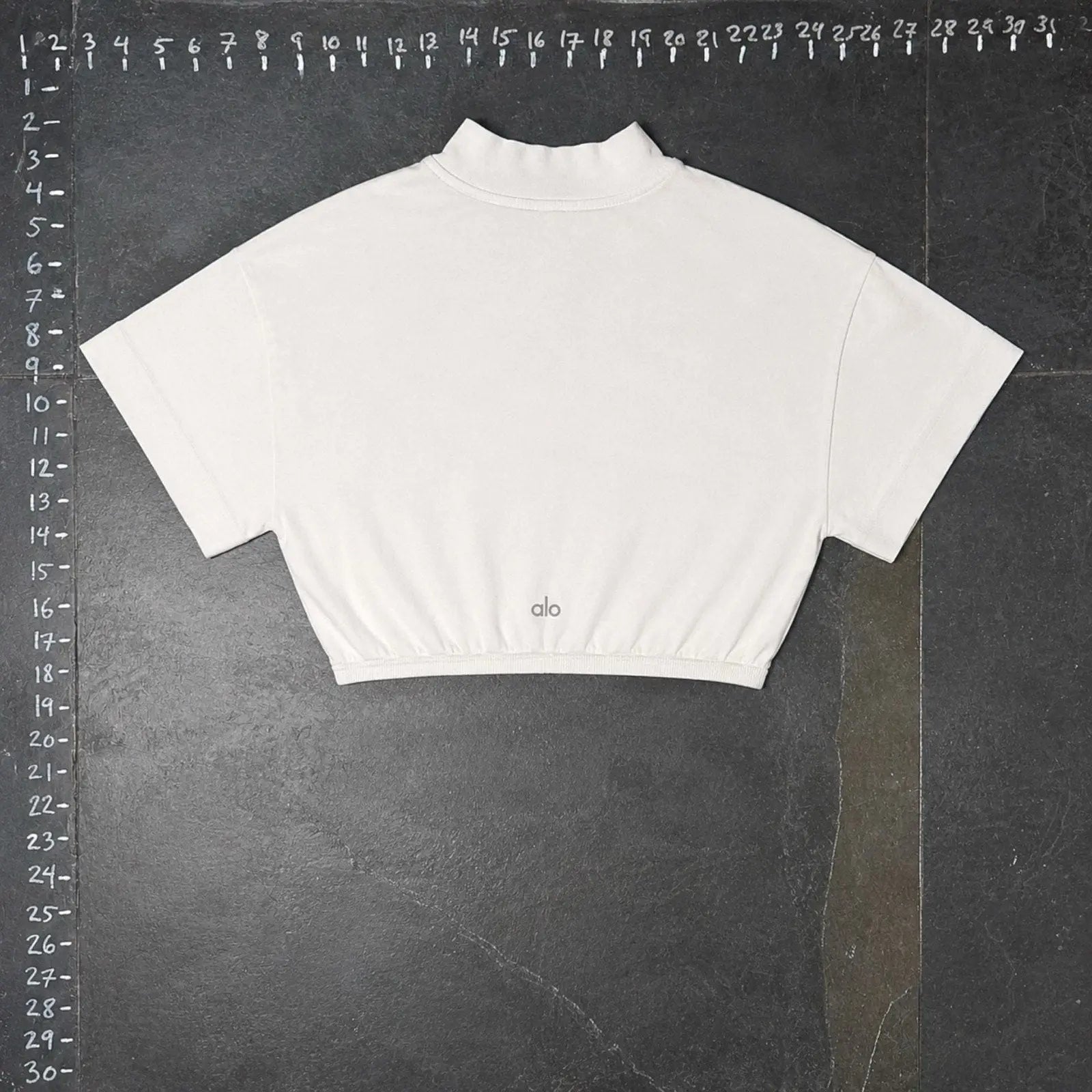 Alo Yoga Mock Neck Cropped Tee Size S Alo Yoga