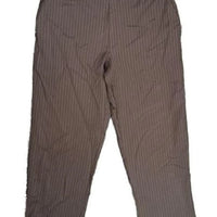 Calvin Klein Brown Pinstripe Dress Pants Size 38x29 Calvin Klein