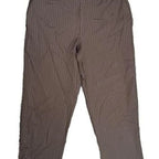 Calvin Klein Brown Pinstripe Dress Pants Size 38x29 Calvin Klein