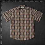 Tribute Vintage All-Over Cigar Print Button Down Shirt