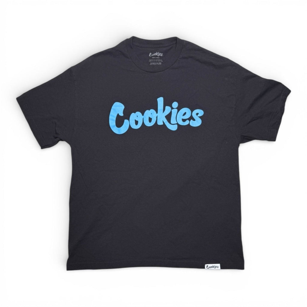 Cookies SF Original Logo Black and Blue T-Shirt