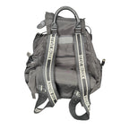 Steve Madden Black Nylon Backpack with Logo Straps