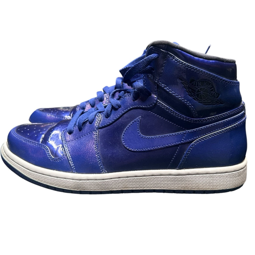 Nike Air Jordan 1 Retro High Deep Royal Blue Patent Leather