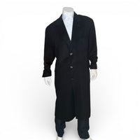 Kilgour, French & Stanbury Hand Tailored 100% Pure Cashmere Long Overcoat
