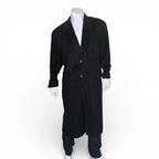 Kilgour, French & Stanbury Hand Tailored 100% Pure Cashmere Long Overcoat