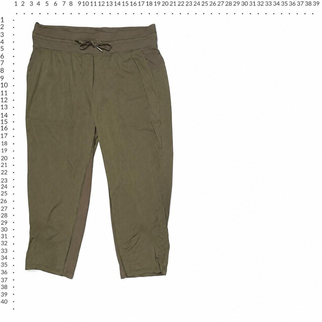 Lululemon size 12 olive green