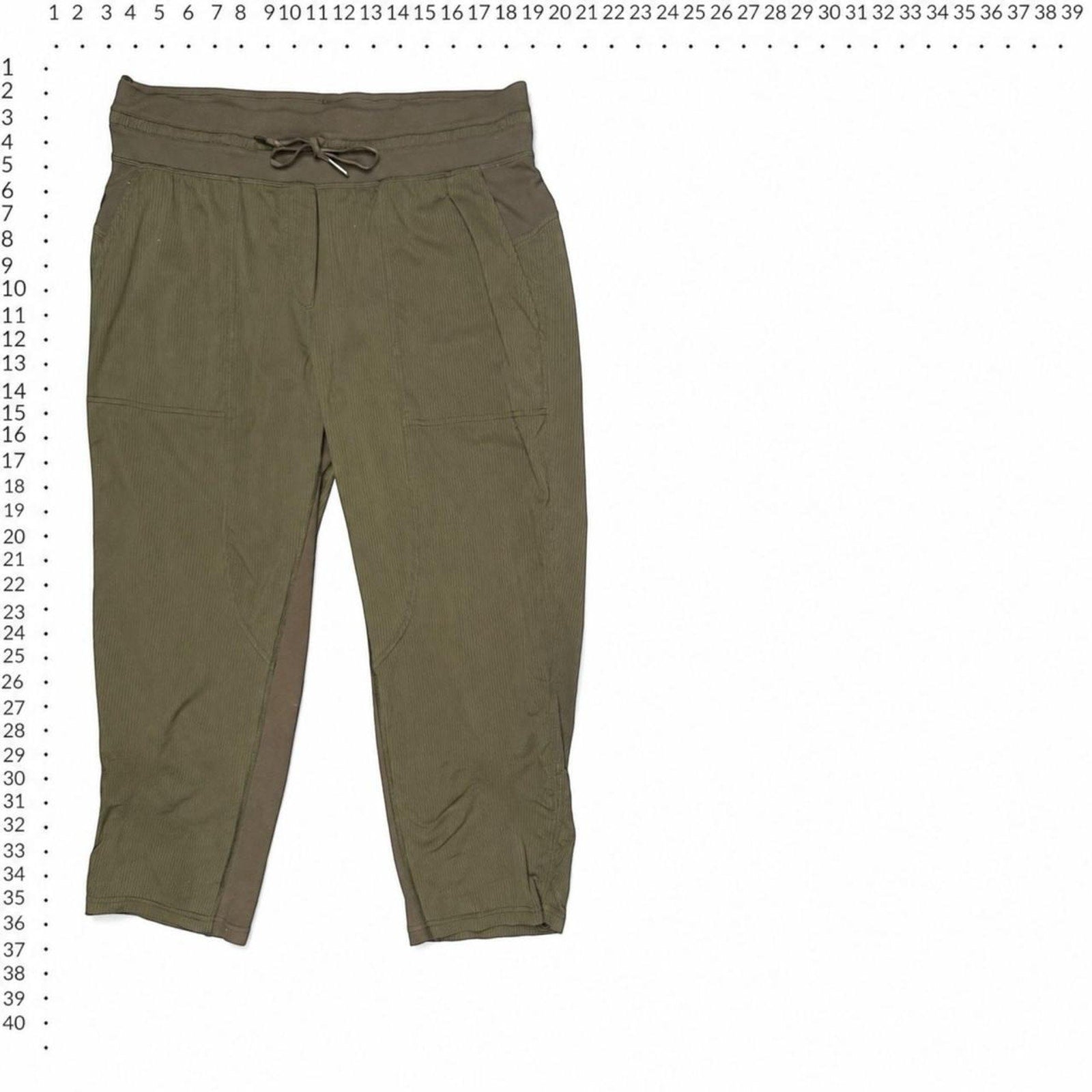 Lululemon size 12 olive green