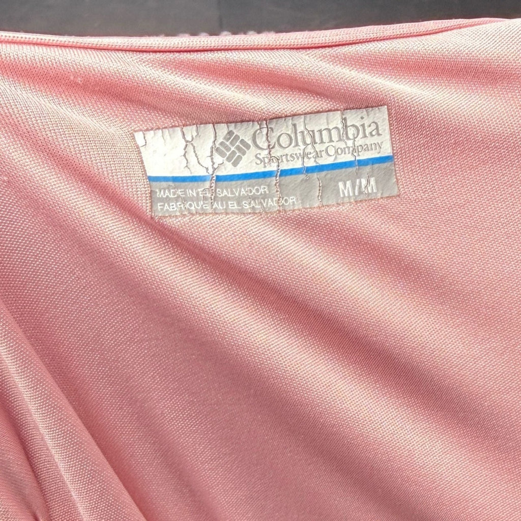 Columbia PFG Terminal Tackle Long Sleeve Sun Shirt Pink Size M