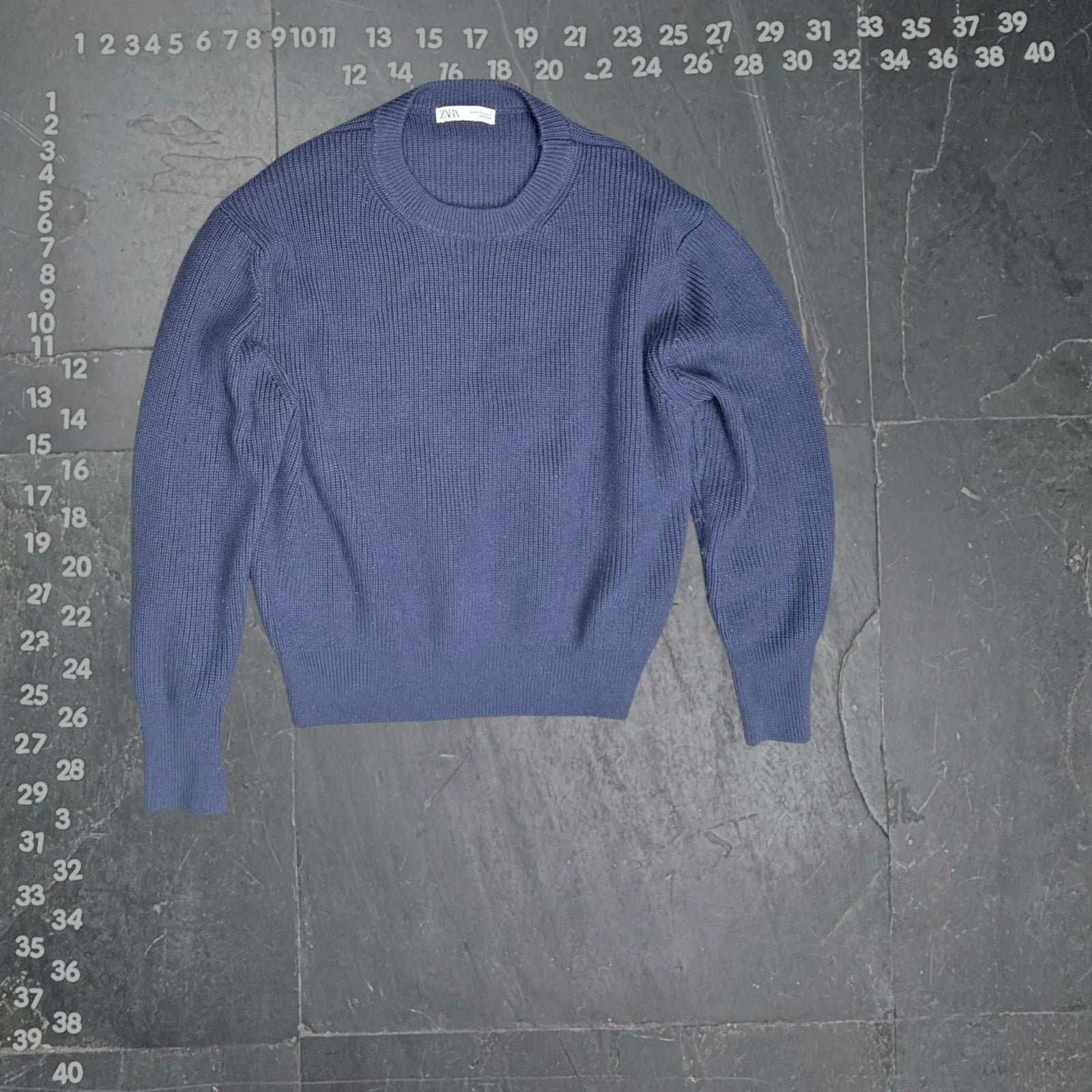 U.S. Polo Assn. Women's Cable Knit Crew Neck Sweater Navy Blue Large U.S. Polo Assn.