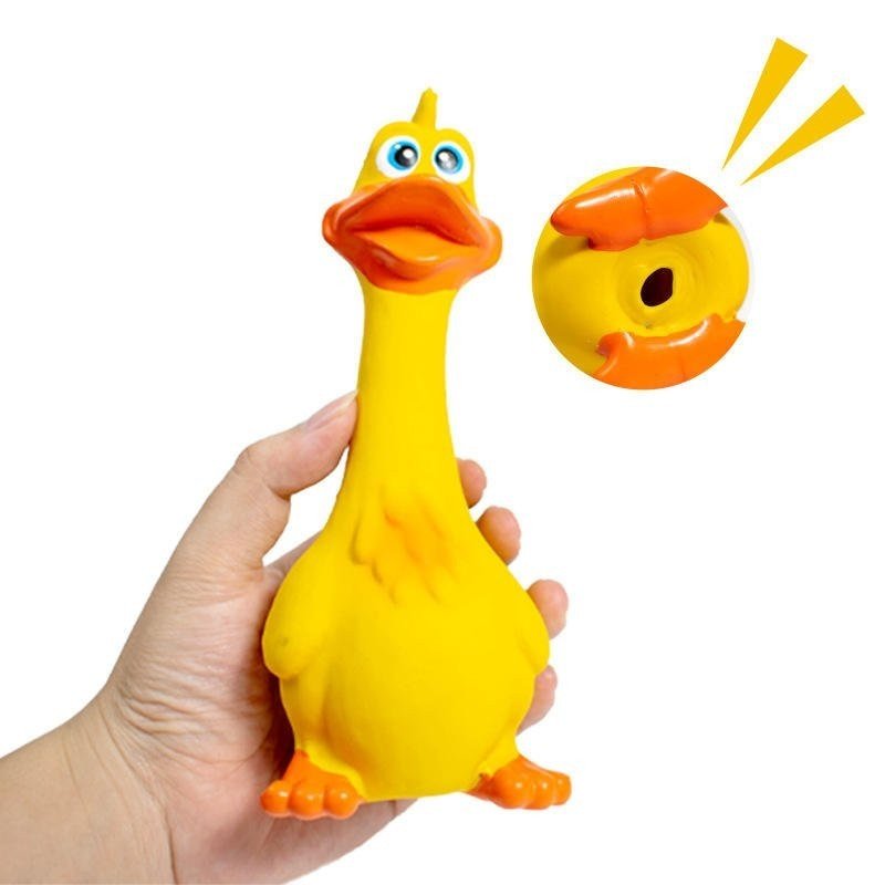 Squeaky Rubber Duck Pet Toy for Dogs - The Room Collective