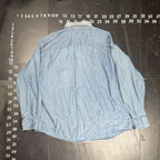 The Arrow Company Pastime Denim Button Down Shirt Size 17 34/35