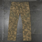 INC International Concepts Berlin Slim Straight Camo Jeans 34W