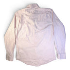 Nordstrom Trim Fit Pink Striped Button Down Dress Shirt Size 16.5 36/37