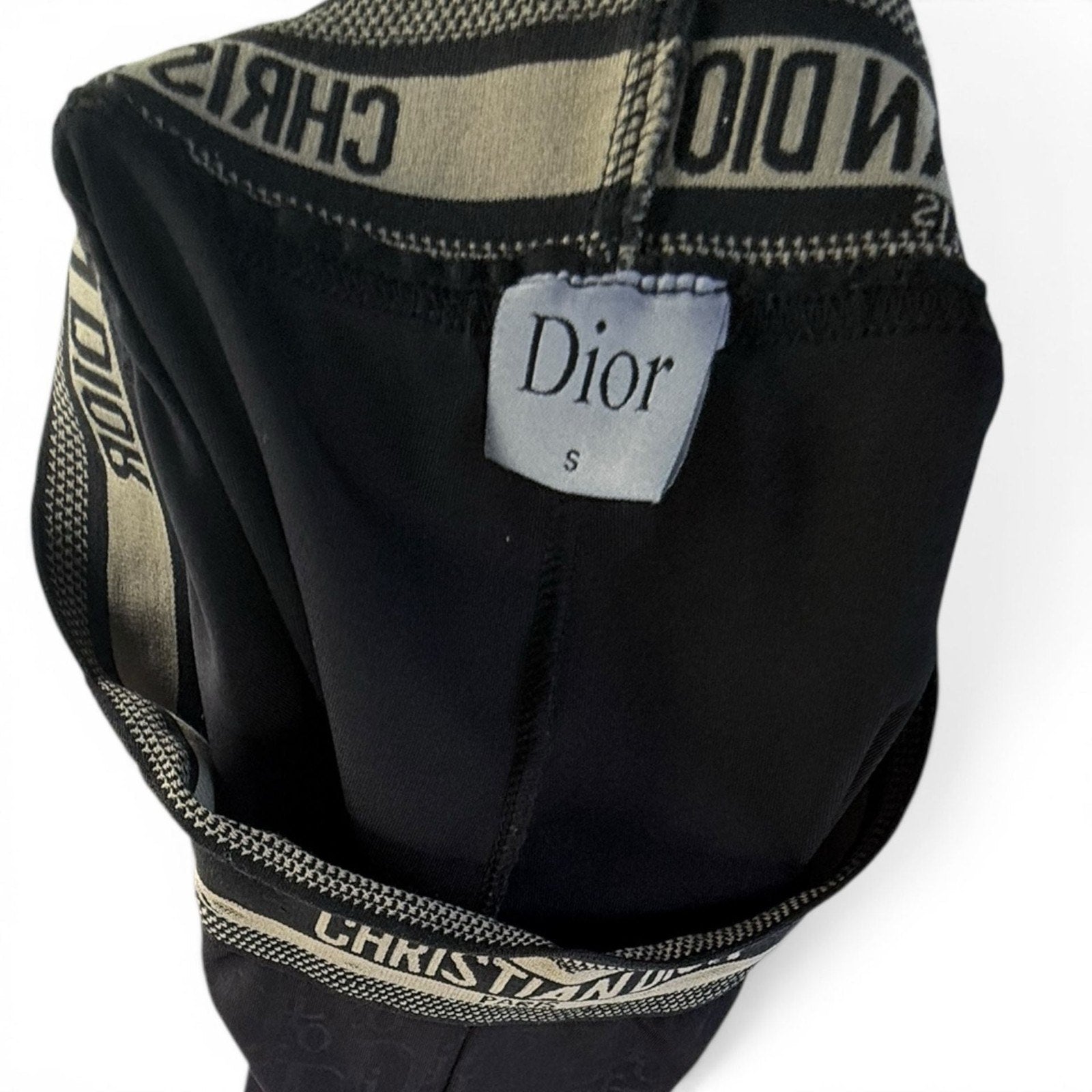 Christian Dior Oblique Leggings Black Size S