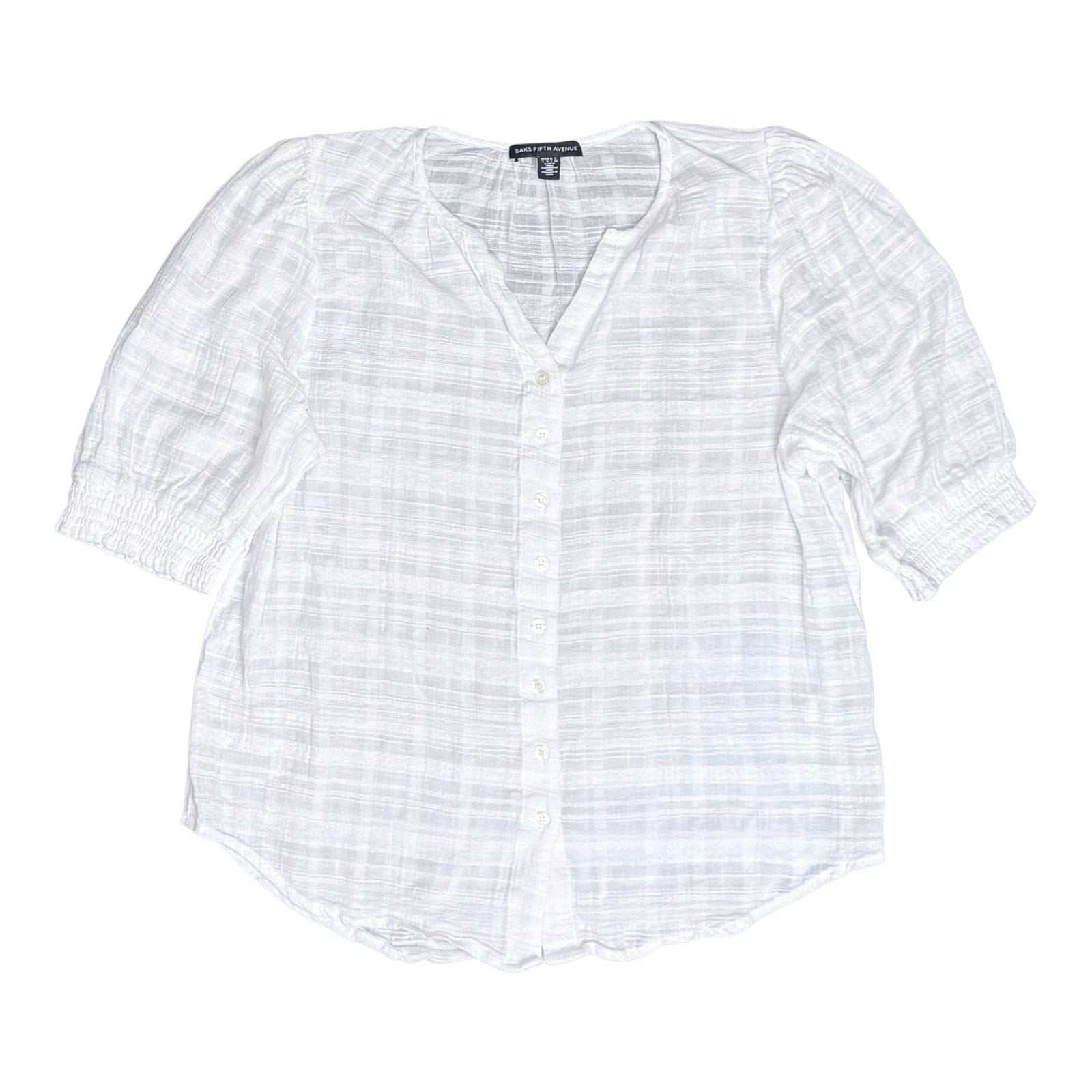 Paneros Clothing Chloe Cotton Ruffle Shirt