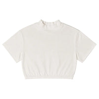 Alo Yoga Mock Neck Cropped Tee Size S Alo Yoga