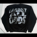 2Pac Against All Odds Black Graphic Crewneck Sweatshirt M