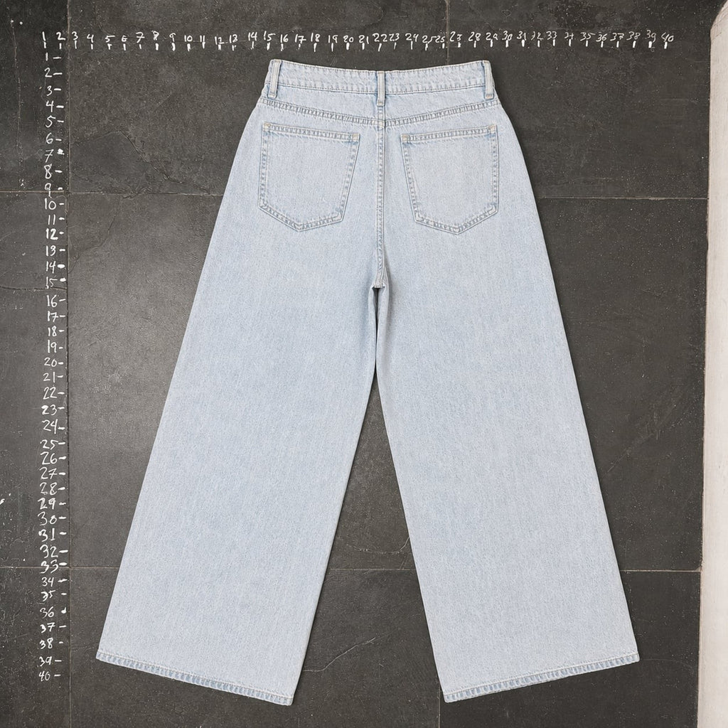Forever 21 Wide Leg Split Hem Jeans Size 28