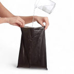 Dog Poop Bags with Dispenser – 150 Count Leak-Proof Pet Waste Bags, 10 Refill Rolls, Unscented & Tear-Resistant – Includes Fabric Cylinder or Plastic Bone Dispenser