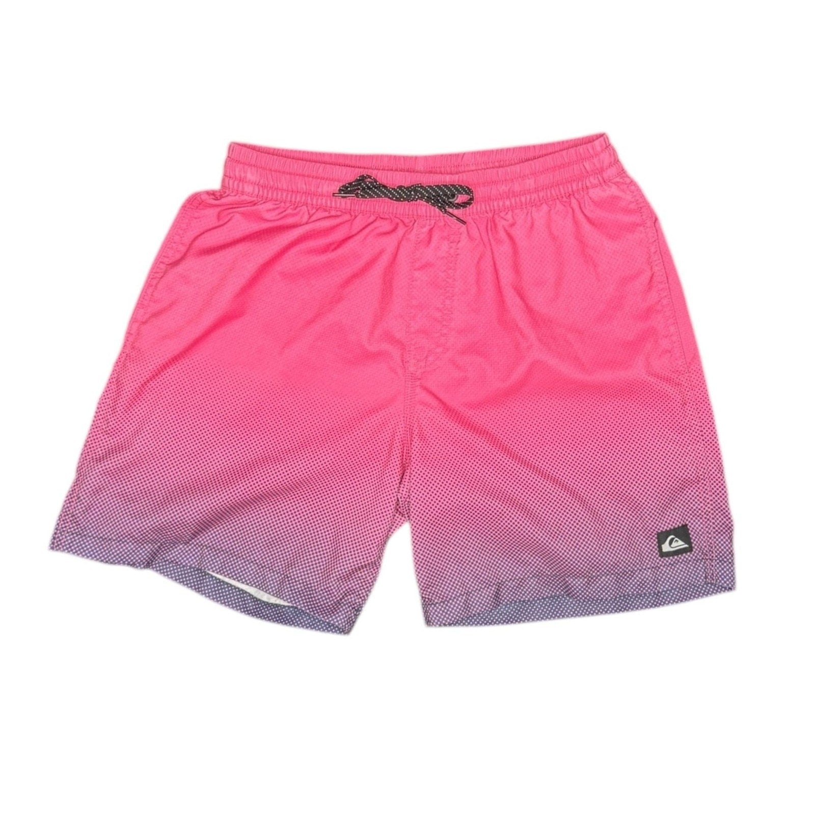 Quiksilver Men's Swim Trunks Pink Ombre Gradient Board Shorts Size M