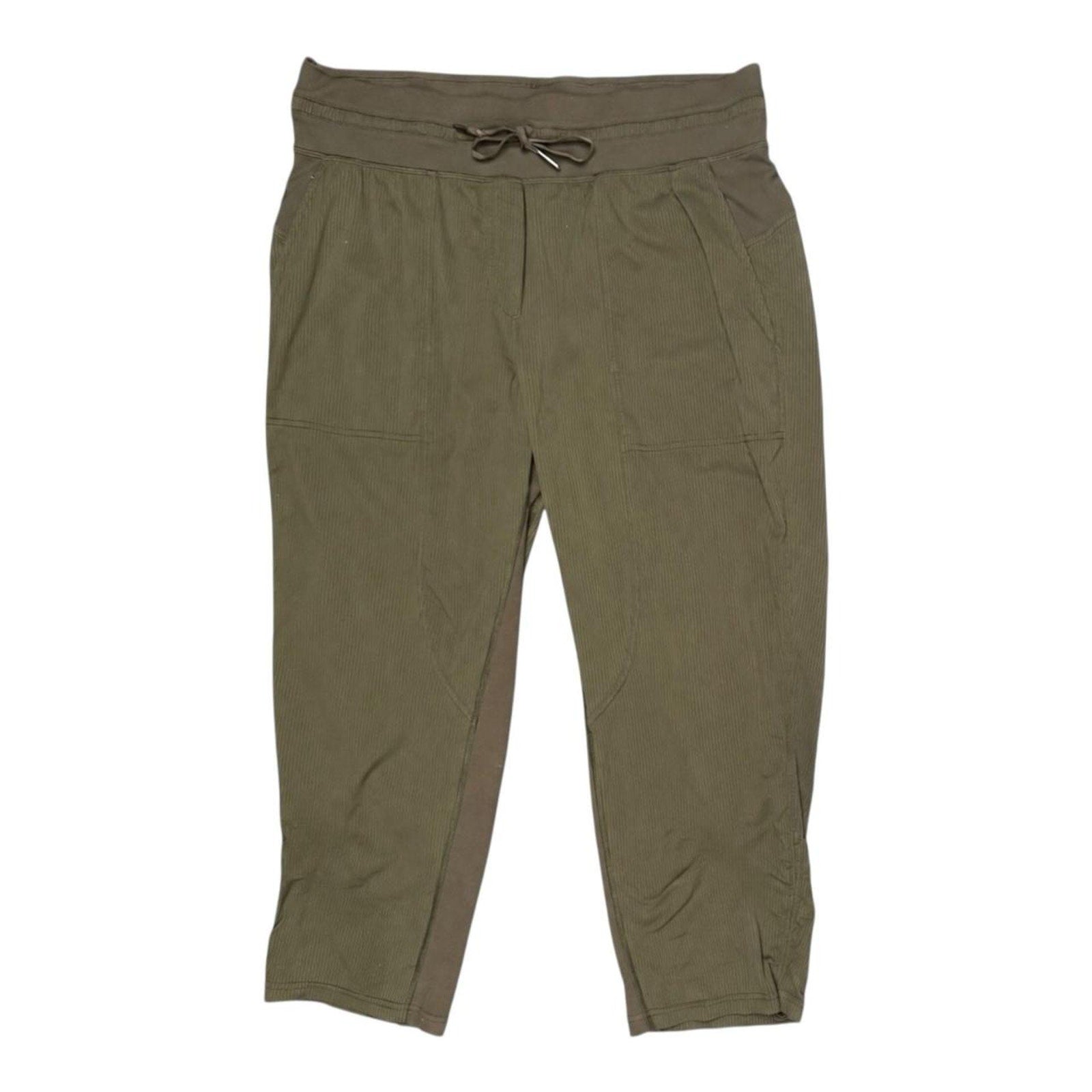 Lululemon size 12 olive green