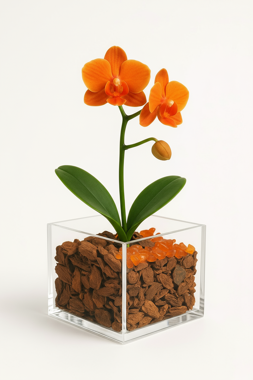 Creative Flow - Sacral Chakra Mini Orchid Garden
