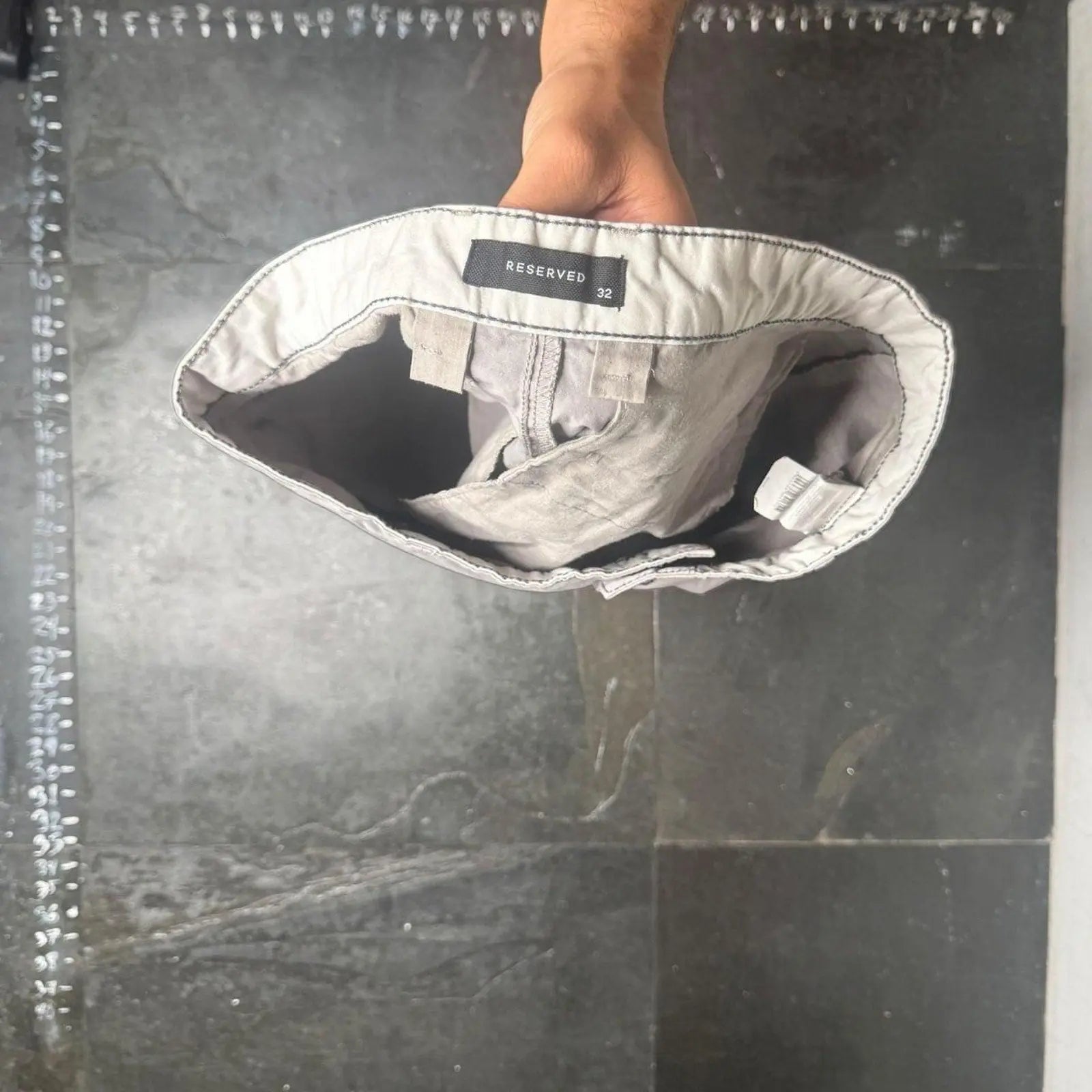 Reserved mens chino shorts size Other