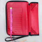 Christian Louboutin Black Spiked Leather Tablet Case Clutch