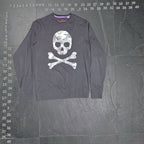 Robert Graham Knockout Camo Skull Graphic Sweatshirt