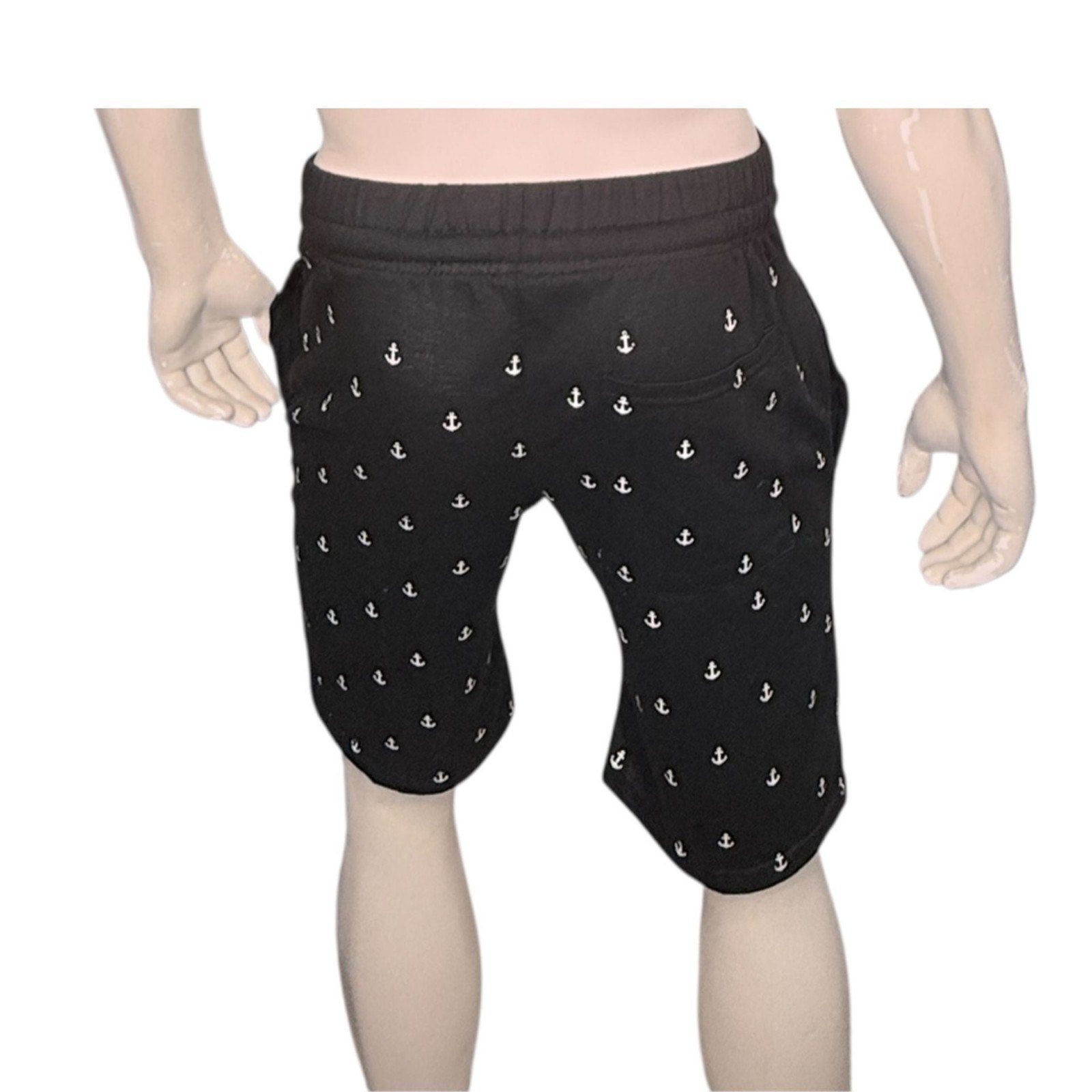 Galaxy Men's French Terry Anchor Print Shorts