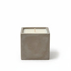 Soft Timber — Warm Vanilla Cedar Candle (Large Stone Block) — 14 oz / 35 oz